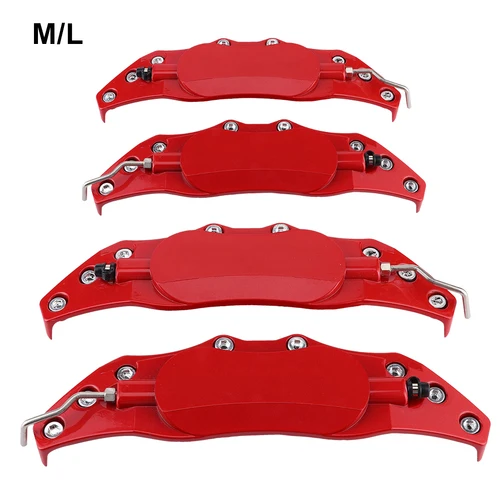 Pinza de freno de disco Universal para coche, cubiertas falsas, accesorios izquierdo y derecho, reajuste, 2 uds.