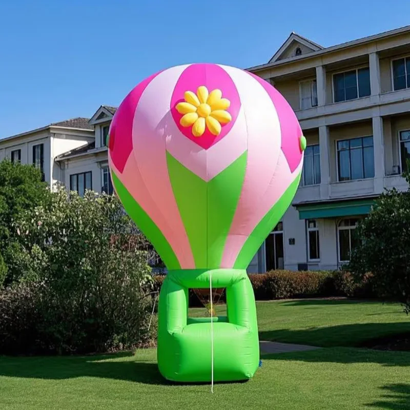 

6M Custom Giant Inflatable Hot Air Balloon Large Size for Festival Activity Outdoor Advertising Scene Decoration