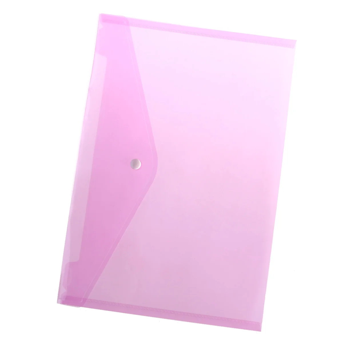 

20 Pcs Snap Document Pocket Set of Folders Envelope with Button Material Clear PP Storage Bags