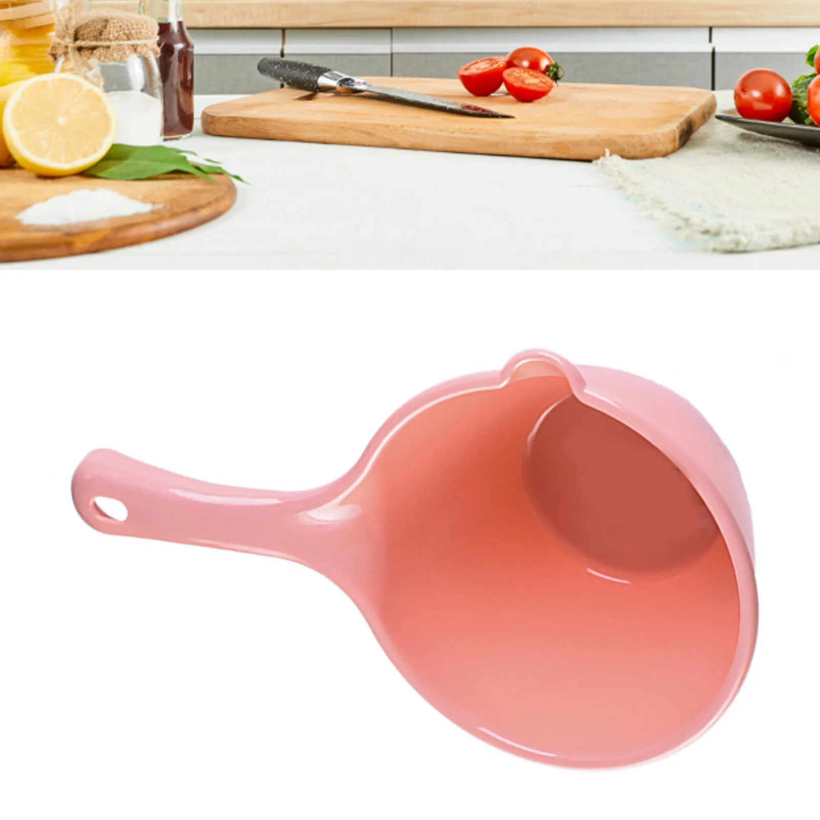 Plastic Bath Ladle Water Scoop Lightweight Dippers Multi Purpose for Shower Bucket Easy to Clean Large Capacity Bathroom Utility