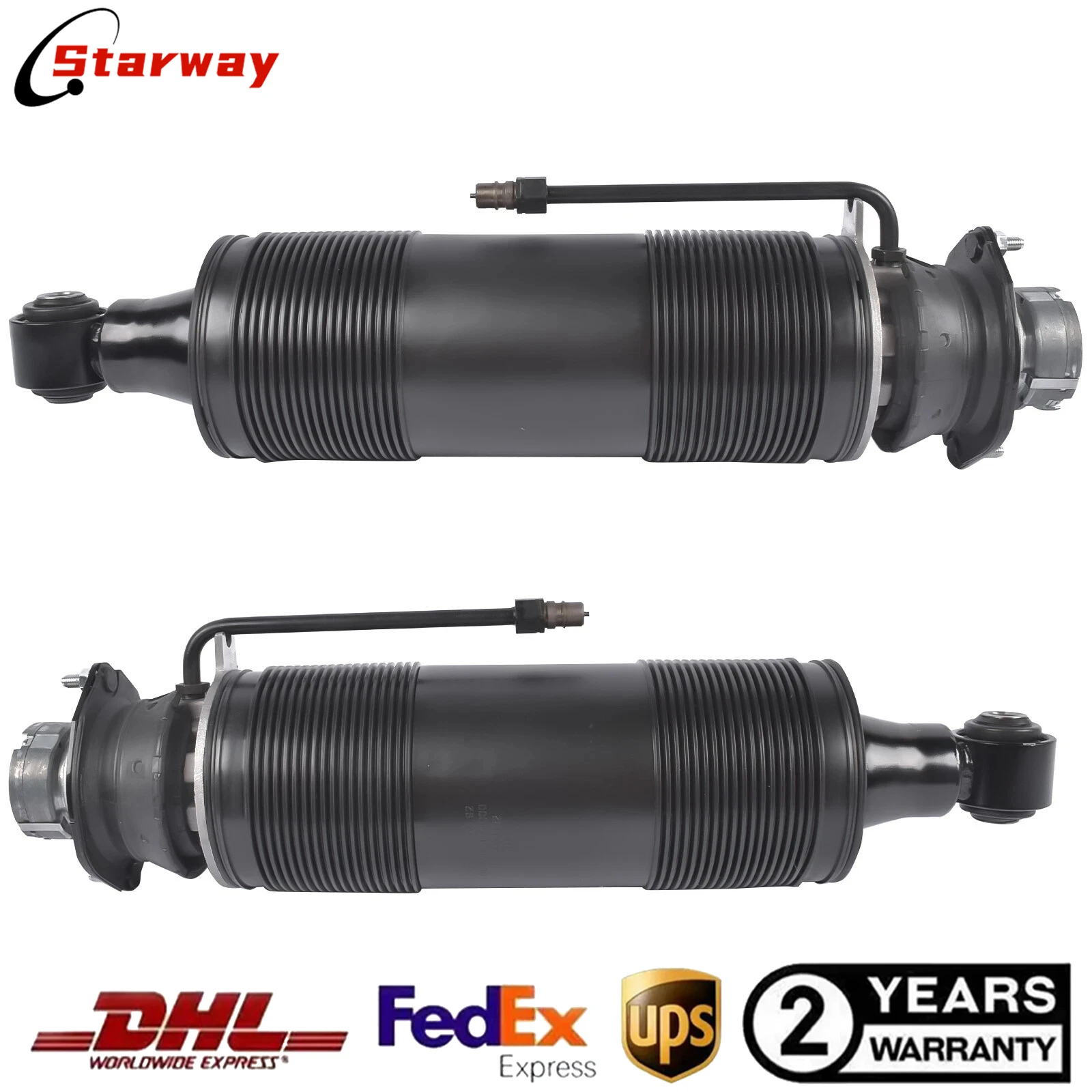 

2X Rear ABC Hydraulic Air Suspension Shock Absorber Strut A2303205513 For Mercedes SL R230 SL500 600 55 63 2001-2012