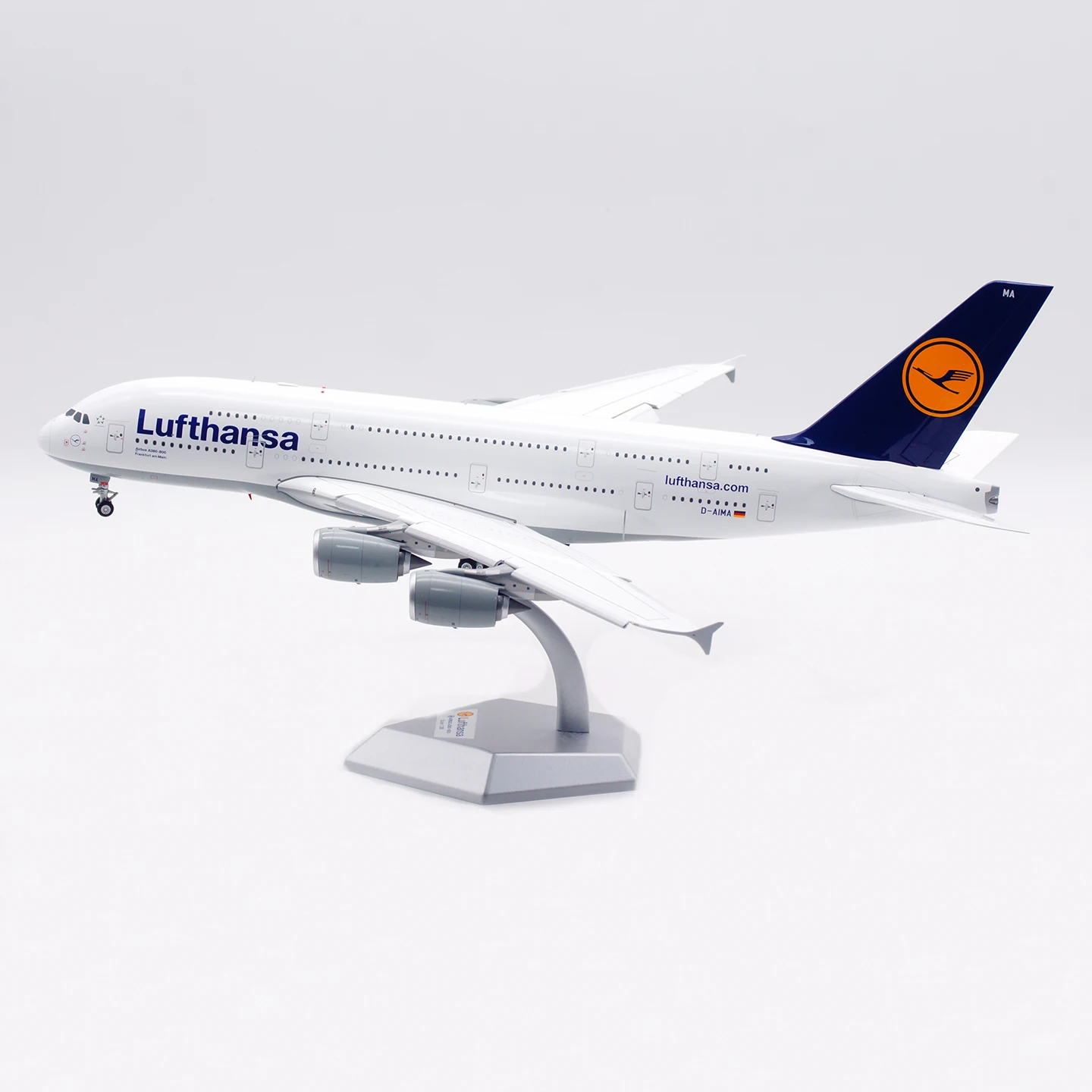 

L2132FD Alloy Collectible Plane Gift SQ Wings 1:200 Lufthansa "StarAlliance" AIRBUS A380 Diecast Aircraft Model D-AIMA Flap Down