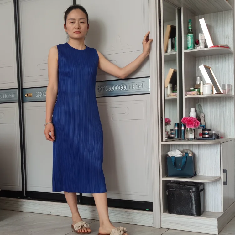 จีบสีเหลืองแขนกุด Tank Top ออกแบบชุดฤดูร้อนผู้หญิงเสื้อผ้า vestidos de fiesta ฤดูร้อนชุด