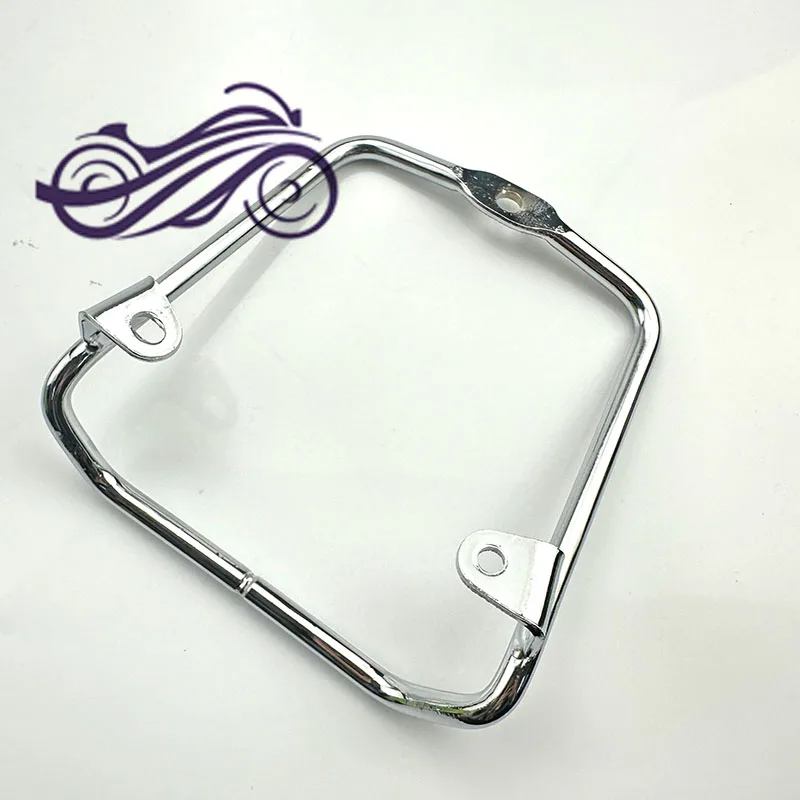 Suitable for HondaDIO50 AF24 AF52 JULIO giorno small turtle modified plating rear shelf rear tail iron frame Support Shelf Frame