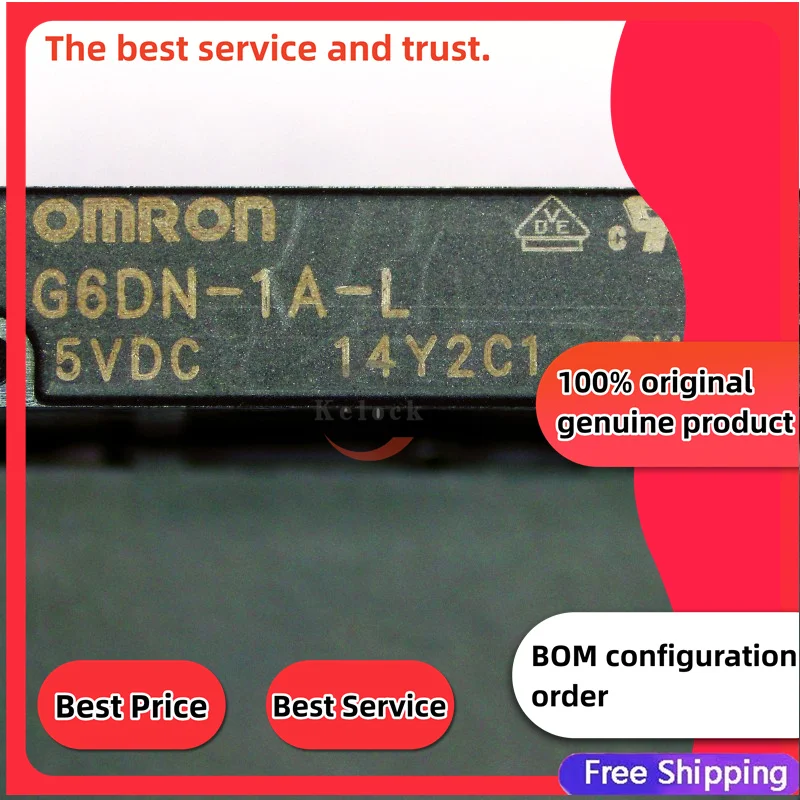 5/10/20/50PCS Brand New Original G6DN-1A-L G6DN 1A L G6DN1AL 5VDC 5V 5A 4-pin NEW relay HF49FD 005-1H12 general