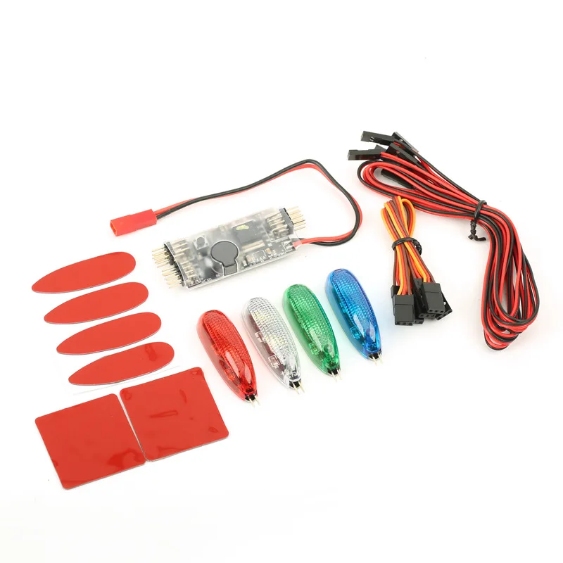 ZMR model aircraft night flight light, fixed-wing aircraft multi-rotor FPV crossing machine, night flight flash light, seeking a