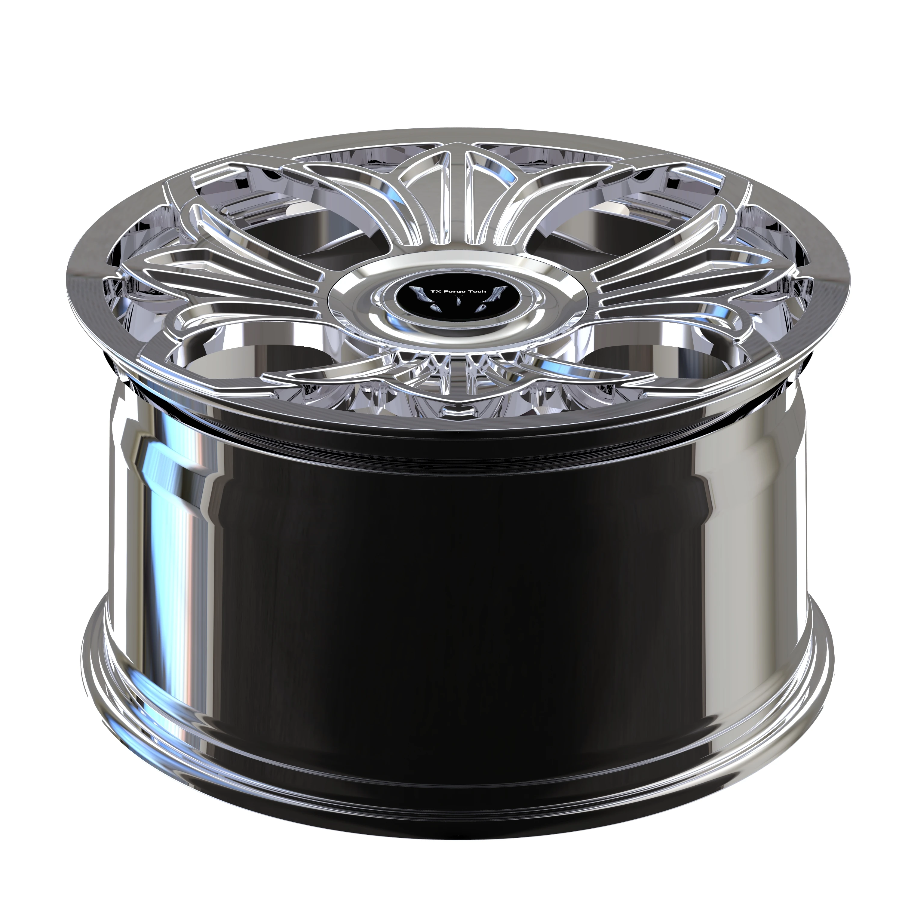 Factory wholesale customizable color forged 15 16 17 18 19-inch forged aluminium alloy wheels hub