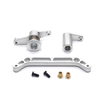 Metal Steering Assembly Steering Bellcrank Set for JLB Racing CHEETAH 11101 21101 J3 Speed 1/10 RC Car Upgrade Parts,4