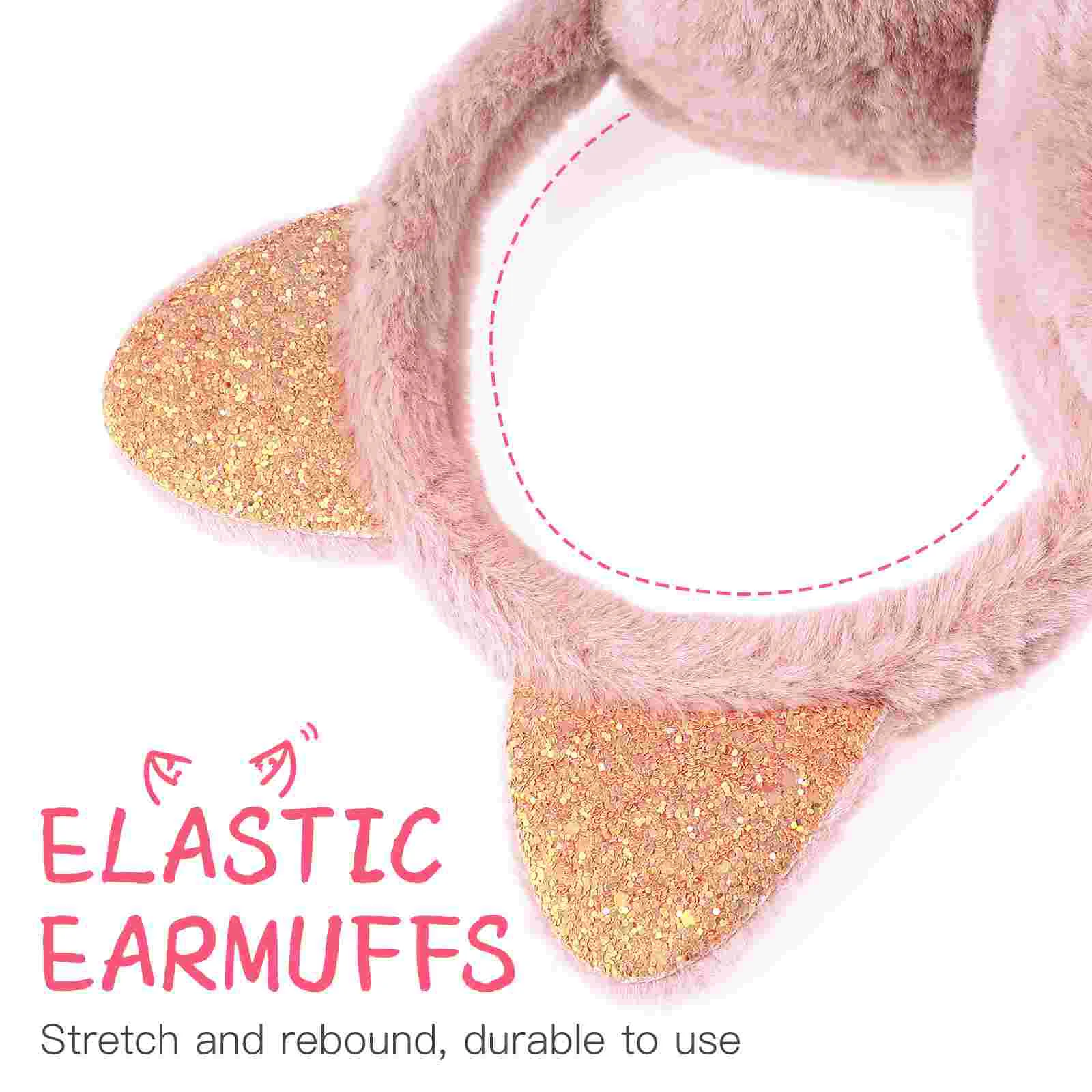 Ear Warmers Headband Women Muffs Christmas for Girls Cover Winter Plush