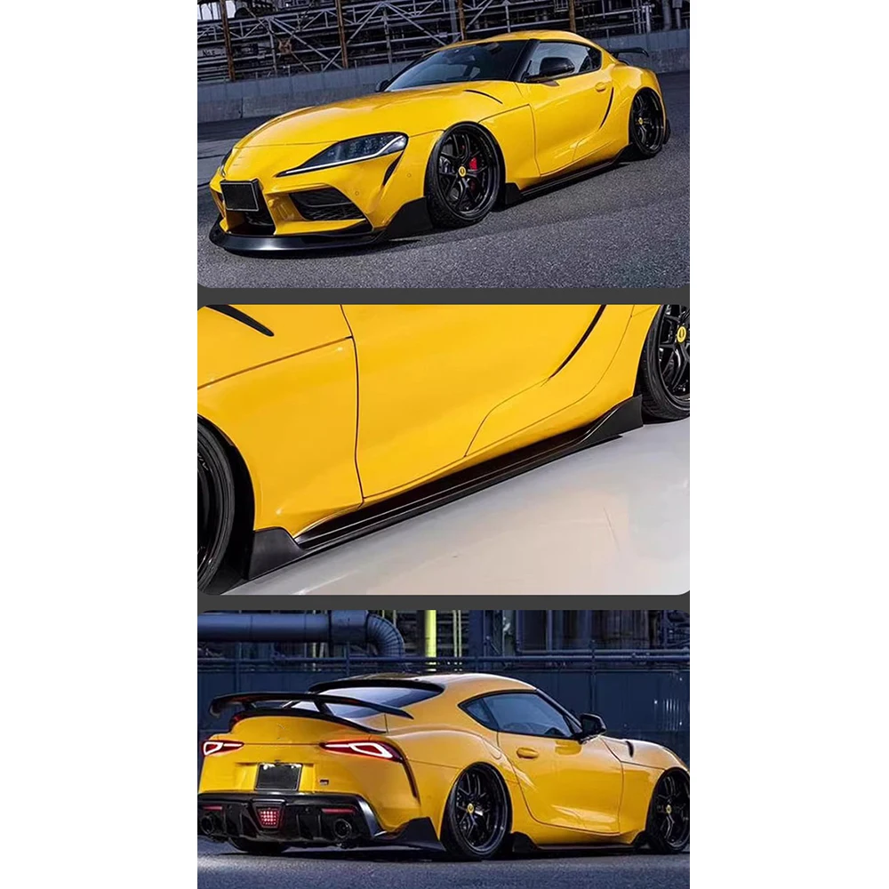 

Side Skirts Carbon Fiber Body Kit For Toyota Supra A90 A91 MK5 A91 GR Sideskirt bodykit