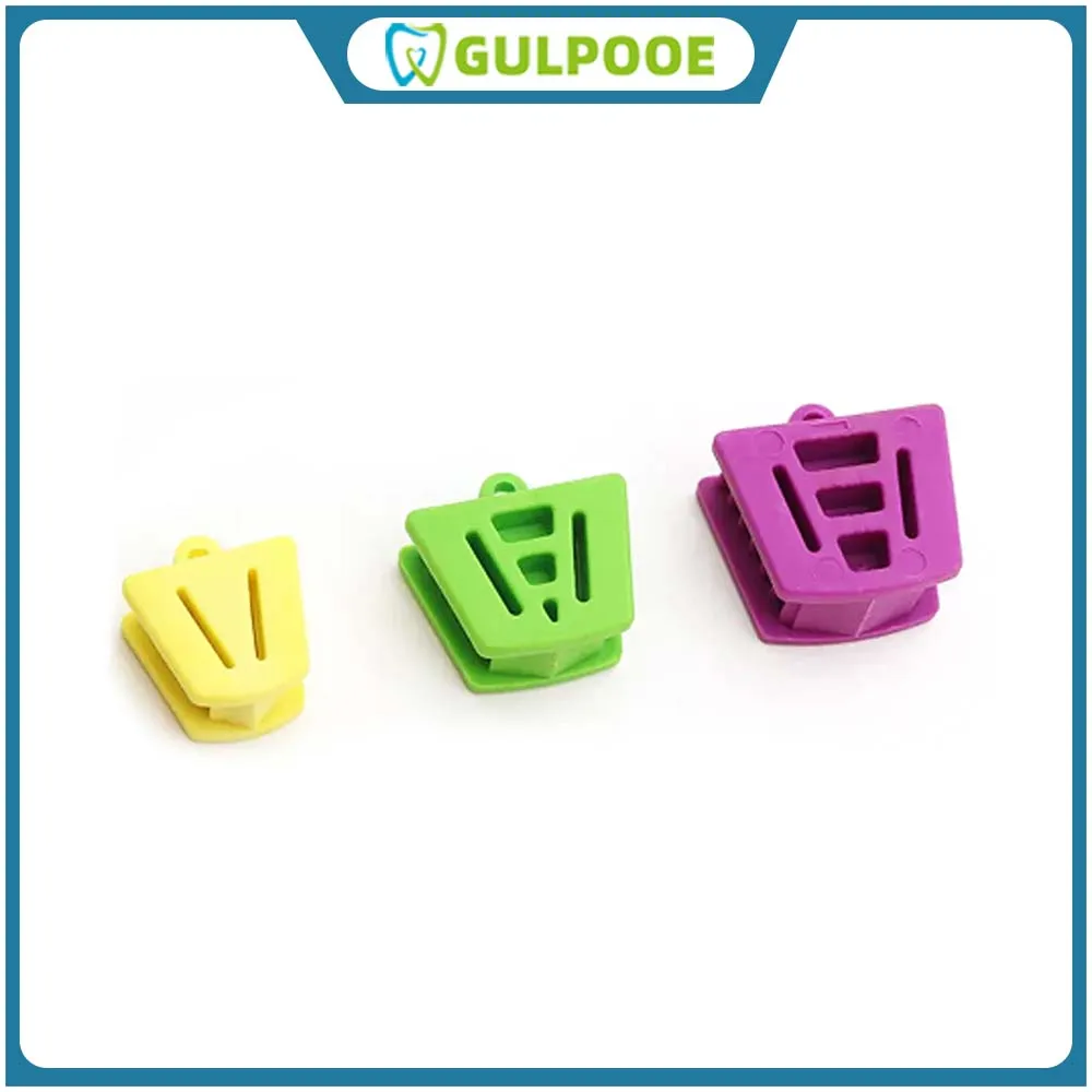 

GULPOOE Dental Silicone Occlusal Pad Teeth Prop Bite Rubber Opener Retractor Dentistry Tools Child Adults Orthodontic Supplies