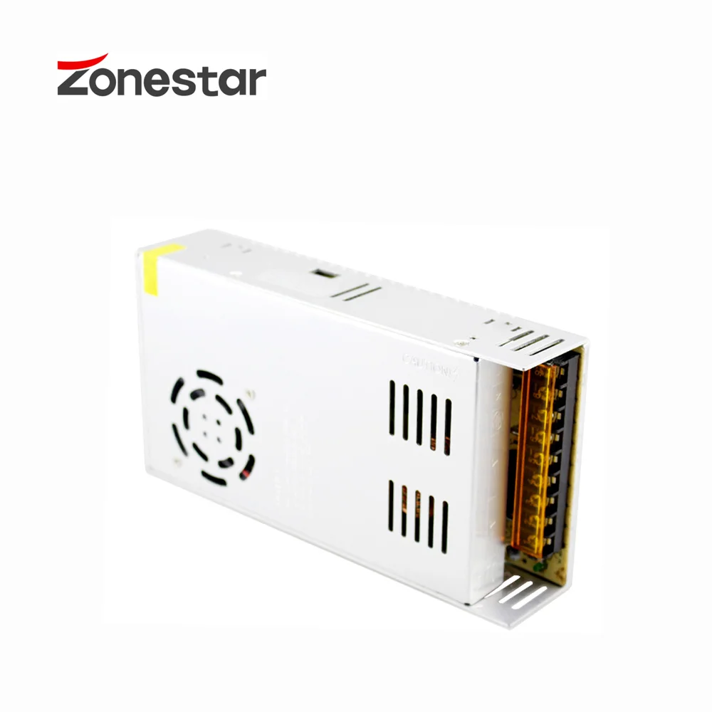 ZONESTAR 3D Printer Power Supply 12V20A 12V30A 24V15A 250W 360W Switching AC 100V~240V Input Aluminum Box cost-effective