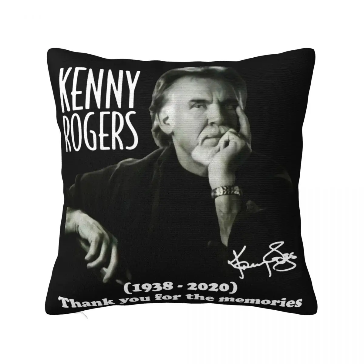 Kenny Rogers 1938 2020 Thank You For The Memories Low Price Comfortable Personalized Surprise Pillow Case