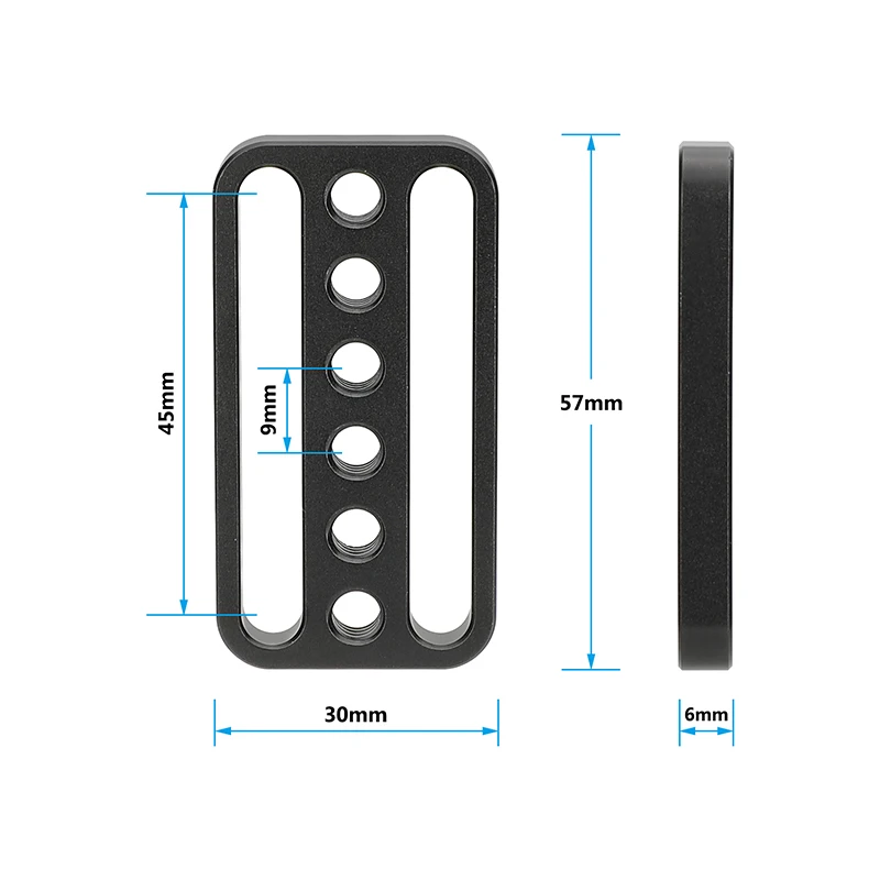 CAMVATE Universal Camera Cheese Plate Extension Plate With 1/4\