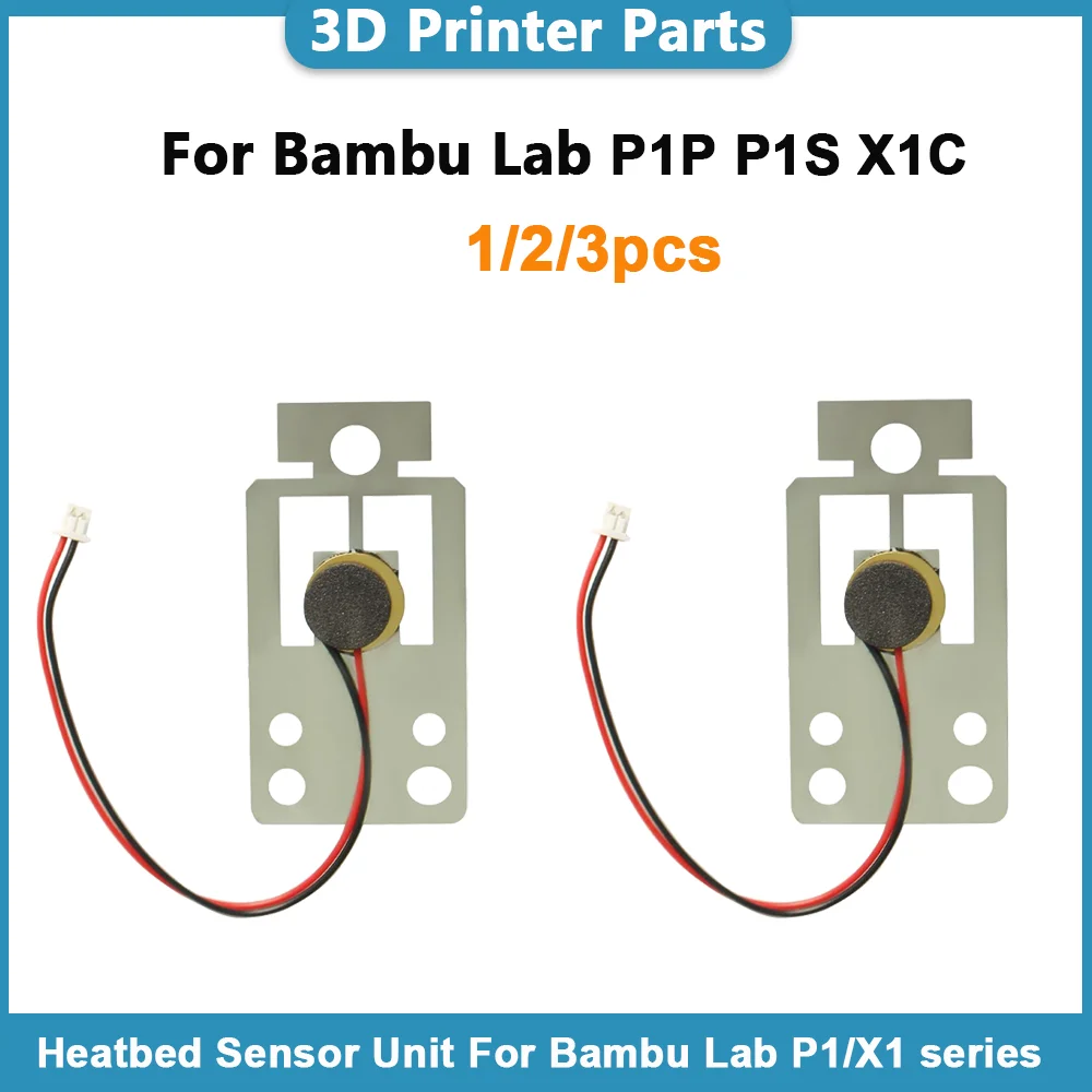 Heatbed Sensor Unit For Bambu Lab P1/X1 Series Hot Bed Pressure Sensor Kit P1P P1S X1C 3D Printer Accessories Replace Parts Kit