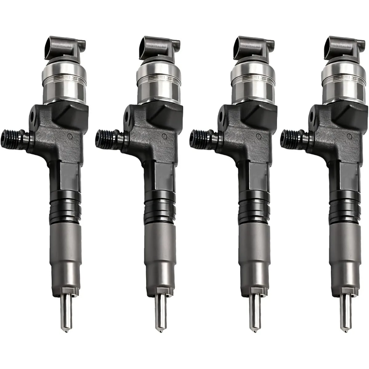 4-pcs Fuel Injectors 295700-0101 1J508-53052 1J508-53070 1J508-53074 For Kubota V3800 Tier 4 Engine SVL95 SVL97