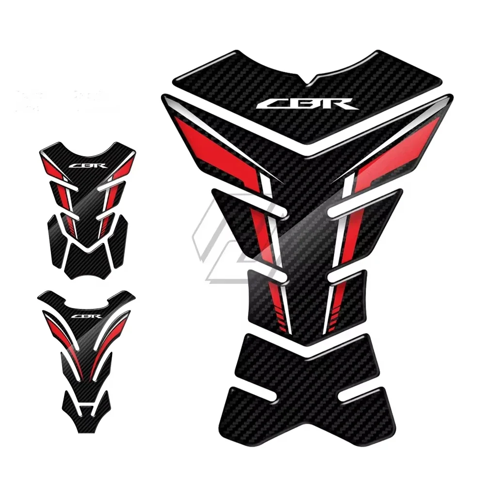 

For Honda CBR 250RR 600RR 900RR 1000RR 650F 1100XX Fireblade 3D Carbon-look Motorcycle Tank Pad Protector Sticker