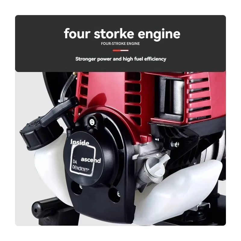 High-Pressure Four-Stroke Portable Sprayer, All-in-One Fuel-Powered Disinfection Machine for Orchard & Garden