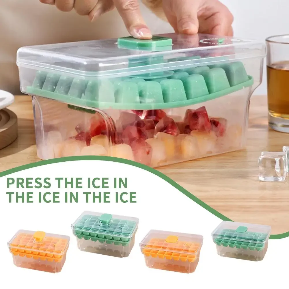 Pressing Mold With Storage Box Home Refrigerator DIY Kitchen Coffee Mould Gadget Drink Box Ice Beer Ice