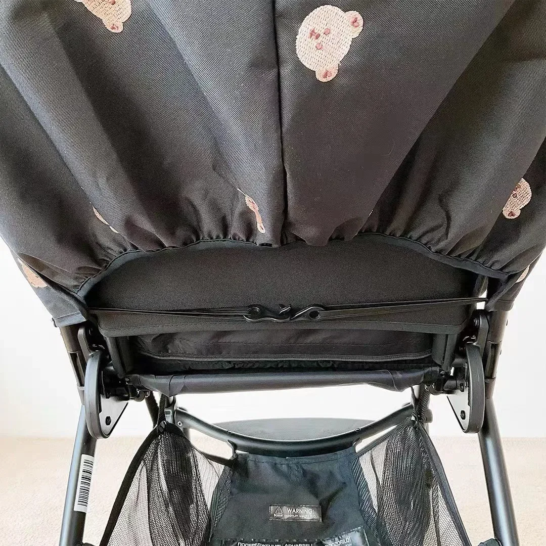 Waterproof Bear Embroidery Baby Stroller Rain Cover