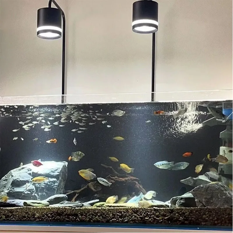 18\\25W Professional COB Lamp Beads Aquarium Light White+Blue Light Color Scheduled Turn Off Function Brightness Adjustable