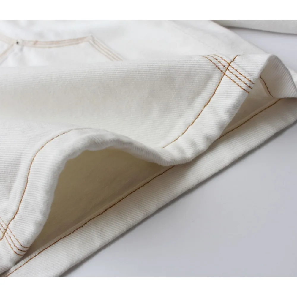 الرجعية القطن الخالص غسلها المرقعة الدنيم منتصف طول السراويل للرجال الصيف الثقيلة حك فضفاض الدينيم كابري السراويل