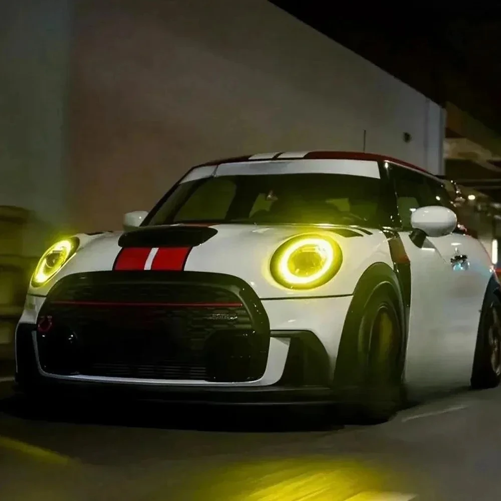 Schede LED Angel Eye giallo per MINI Cooper F54 F55 F56 F57 2018-2022 DRL Luce di marcia diurna Refit Led Chip Board