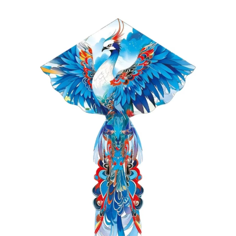 New Easy To Fly Large Delta Kite Good Flying Children Gift Beautiful Phoenix Kite 100 Meter Kite String Flying Toy Kid & Adult