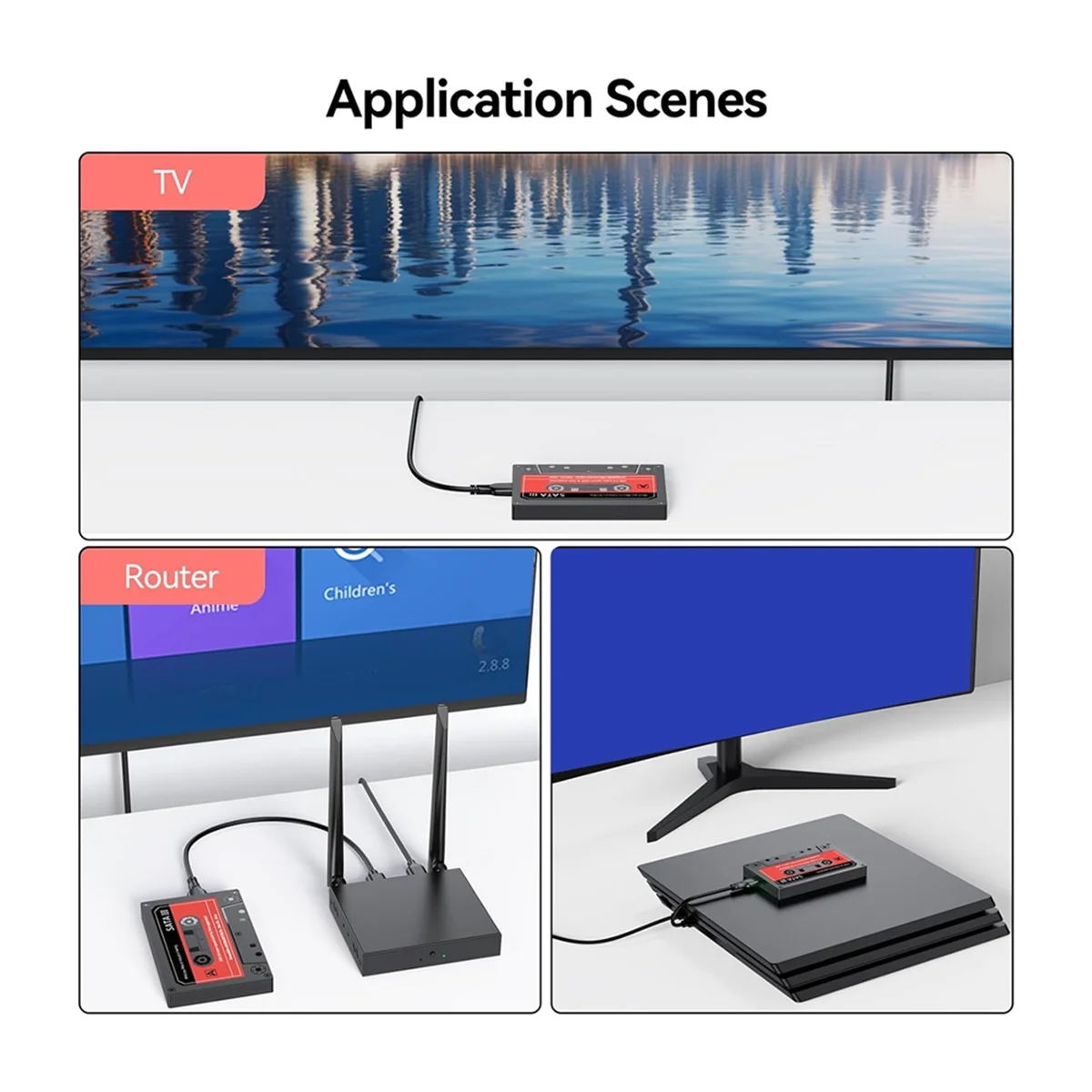 

Эффективный корпус SSD, корпус жесткого диска 2,5 дюйма для ноутбука WD Seagate