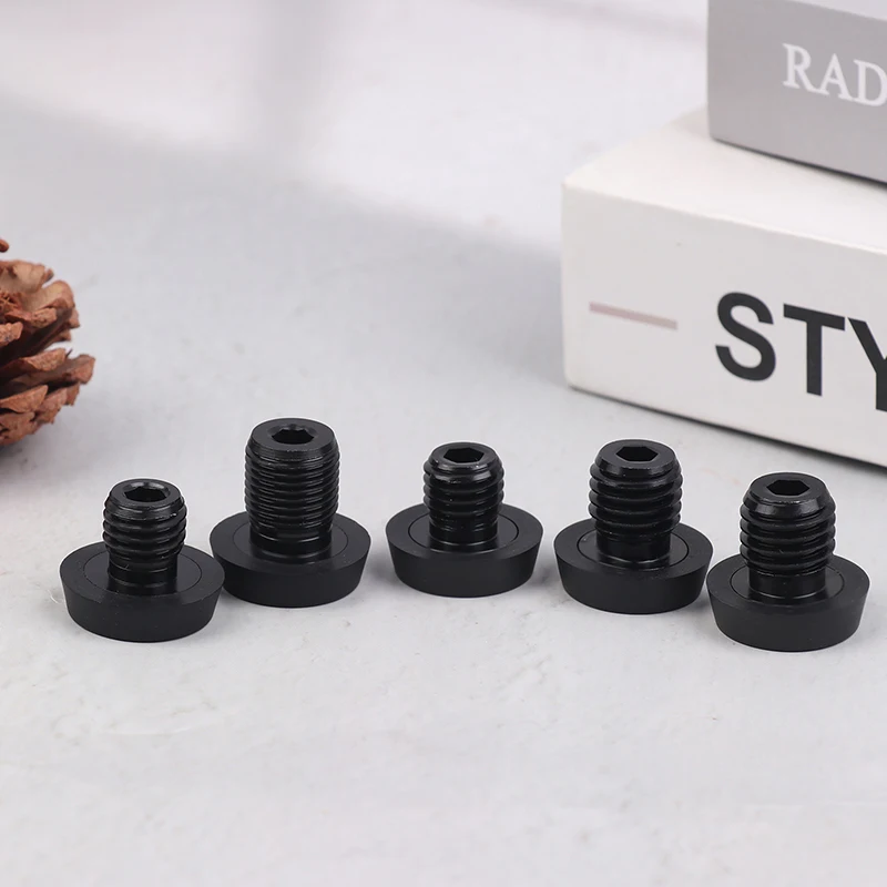 

1Pc Back Plug Screw Block Butt Billiard Extension Parts Billiard Cue Bumper Pool Cue Bottom Cover Rubber Bottom Bumper Protector