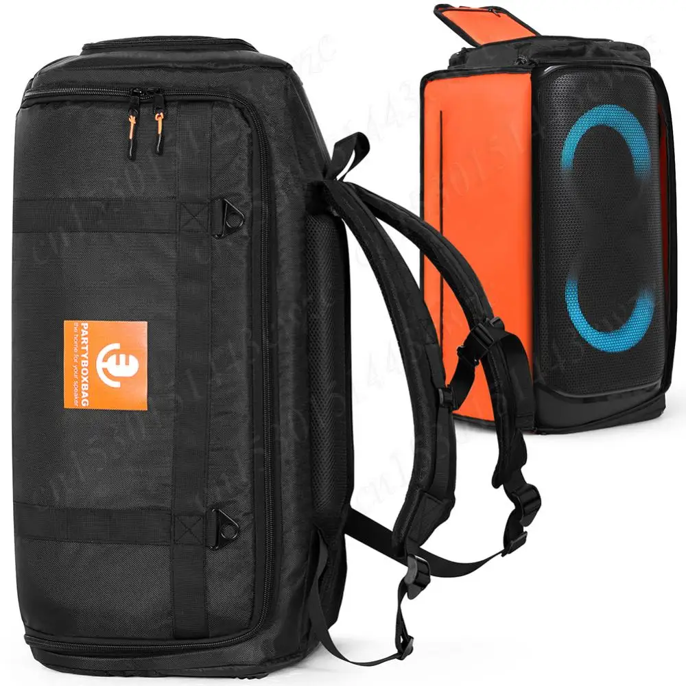 Speaker Bag Travel Case for JBL Partybox Stage 320 BT Speaker Protective Bag Drop-Proof Portable Speaker Carry Tote Bag Backpack