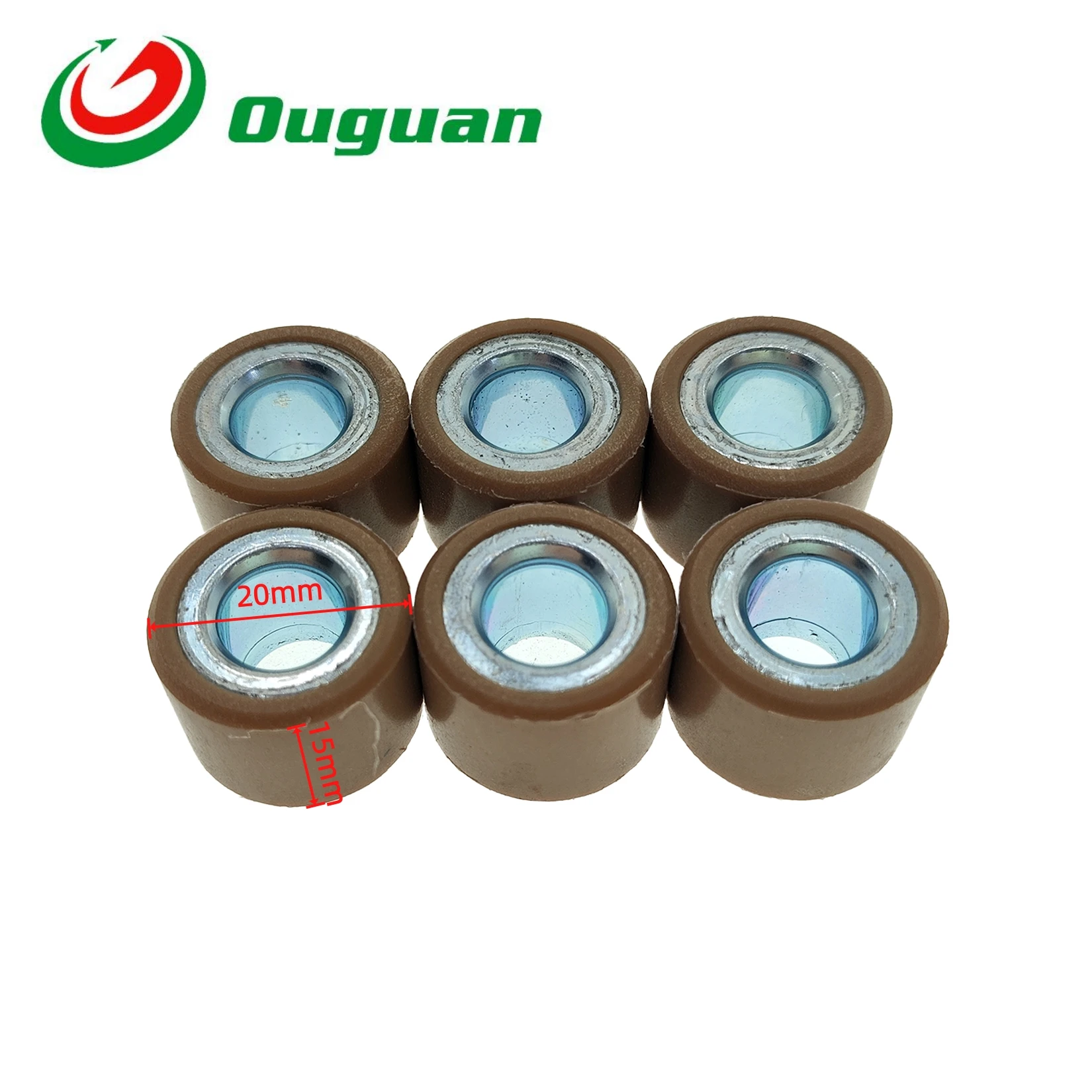 ouguan For Honda PCX160 PCX 160 WH150T-2 WH 150T-2 160cc 150cc 2​2110-K1Z-CA0 2​2131-K40-F00 Variator Roller Beads Set