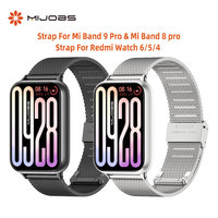 Strap For Xiaomi Redmi Watch 6 Wristband Smartwatch Watchband For Redmi 5 4 Strap for Mi Band 8 Pro for Mi 9 Pro Metal WatchBand