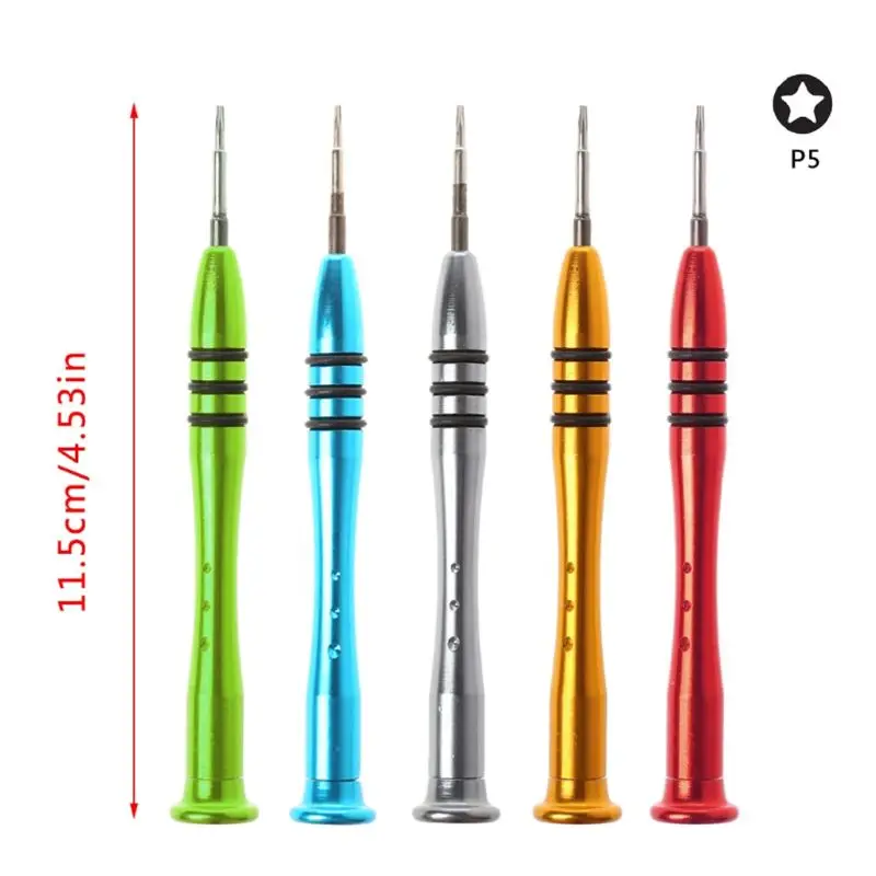 1.2mm 5-포인트 스타 스크루 드라이버 P5 Pentalobe 스크루 드라이버, 맥북 에어 프로 노트북 열기 수리 수공구