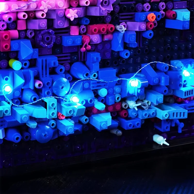 DIY LED Light Kit สําหรับ LEGO 31212 The Milky Way Galaxy (เฉพาะไฟ LED, ไม่มีบล็อกรุ่น)