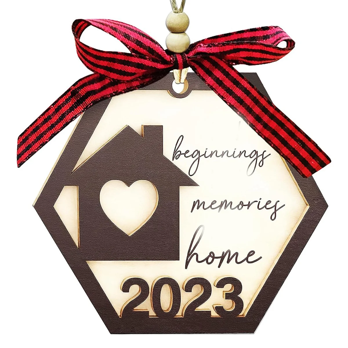 3Pcs Home Ornament 2023, House Warming Gifts Home, Home Gift First Christmas Home Ornament 2023