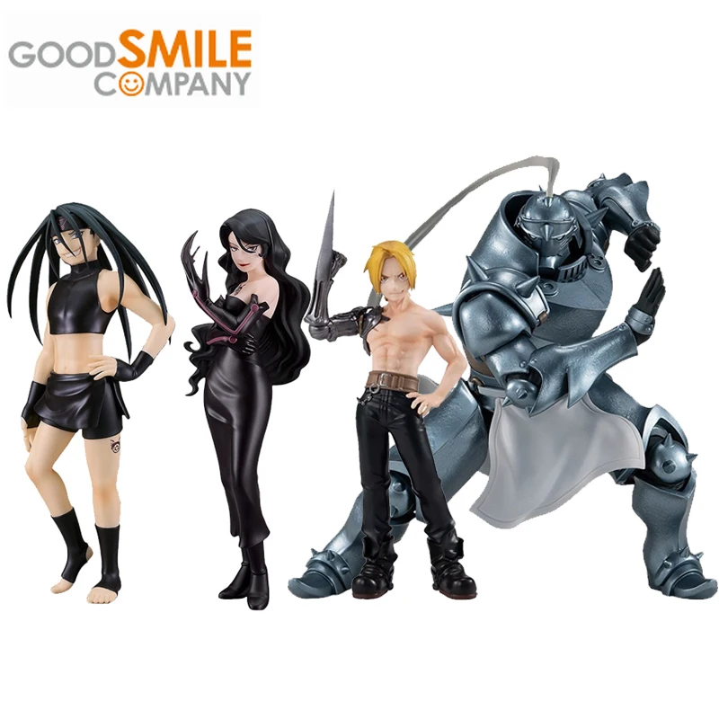 

Good Smile Genuine POP UP PARADE FULLMETAL ALCHEMIST Anime Figure Lust Envy Edward Alphonse Action Figure Toys Kids Gifts Model