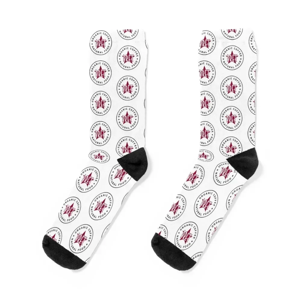 

Pret A Manger Socks funny sock japanese fashion hockey Heating sock Socks Women's Men's