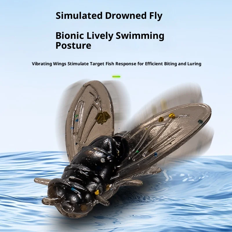 مجموعة طُعم الذبابة الاصطناعية لصيد سمك السلمون المرقط البلطي مع خطافات #5