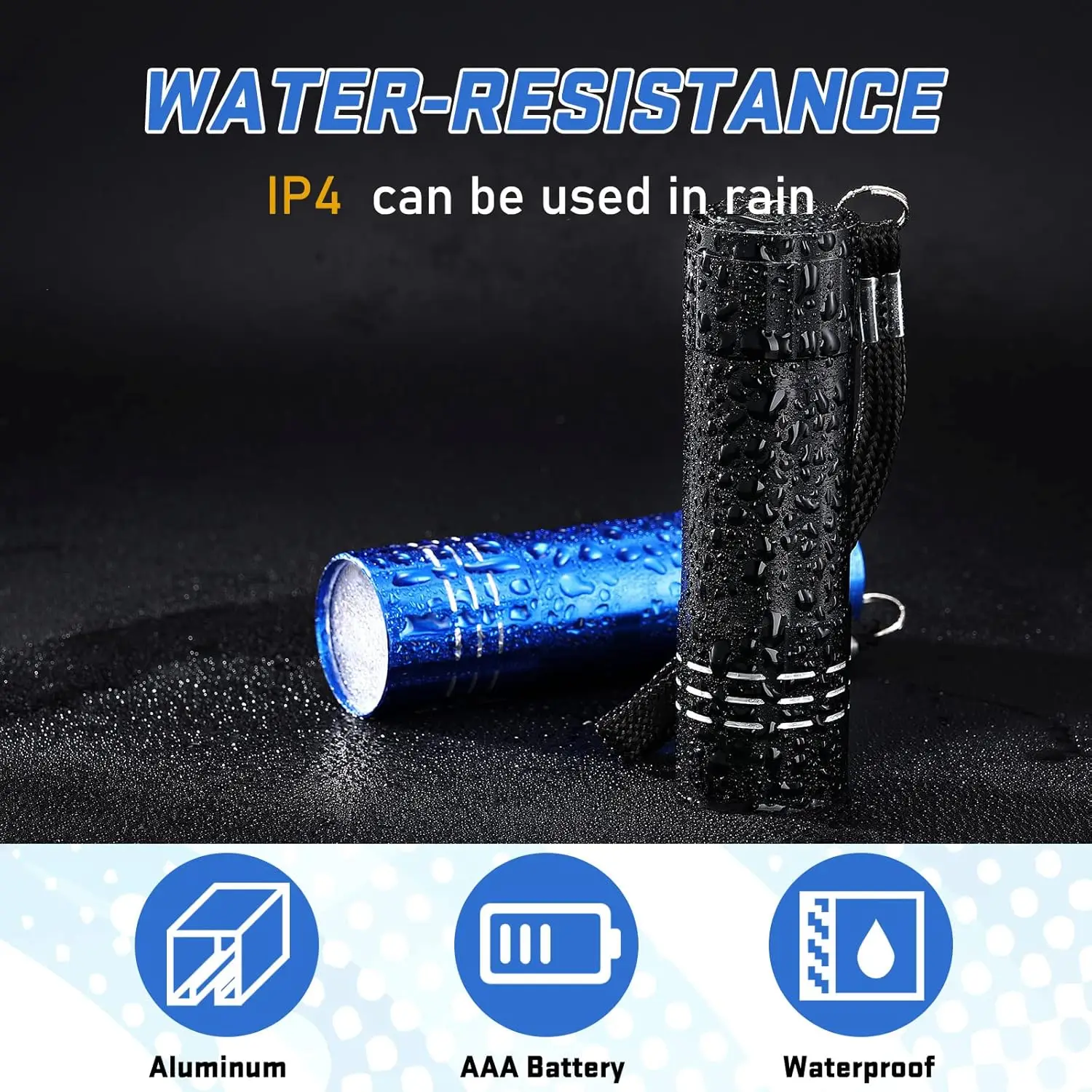 9LED Flashlight  UV Resin Curing Lamp Light LED 395nm UV Torch For Epoxy UV Resin Cure Adhesive Glue Jewelry Equipments Tool view 4