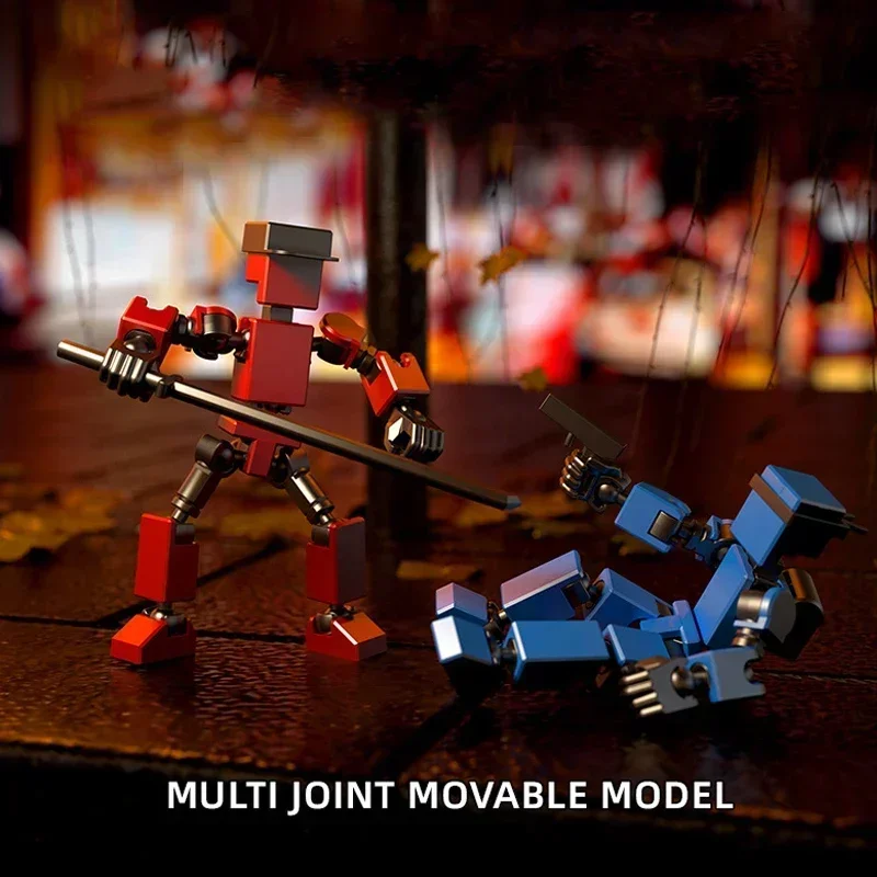 الإبداعية متعددة المفاصل المنقولة Shapeshift روبوت 3.0 ثلاثية الأبعاد المطبوعة المعرضة الدمية عمل نموذج دمية لعبة طفل عيد الميلاد ديكورا هدية #3