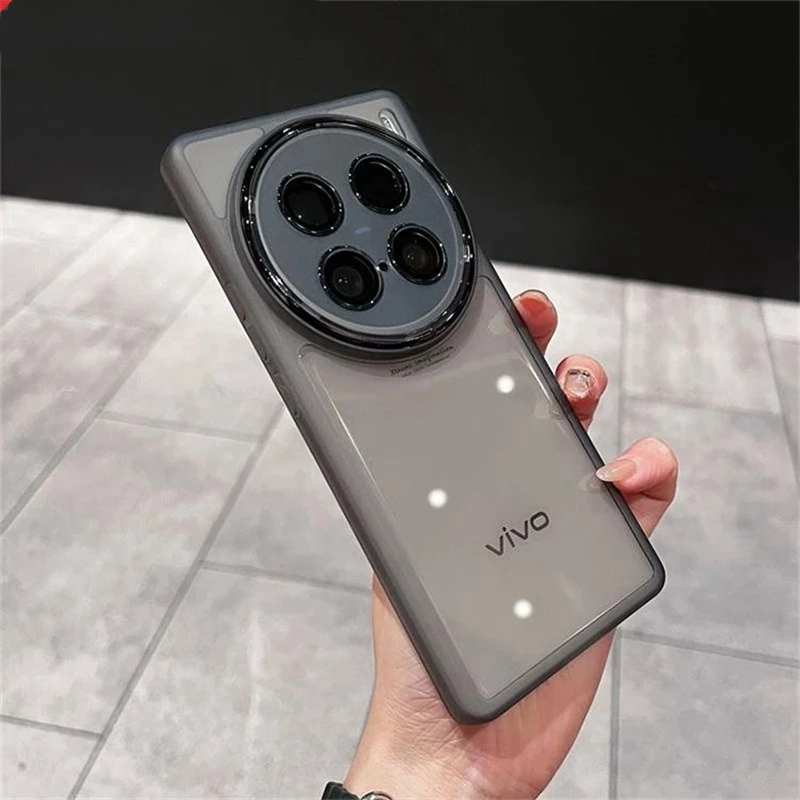 For VIVO X300 Ultra Case TPU Soft Silicone Transparent Cover For