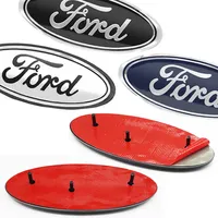 22.3X9cm Car Front Grille Emblem Sticker Rear Trunk Decal Replacement Accessories For Ford F150 F250 Edge Escape Transit Fusion