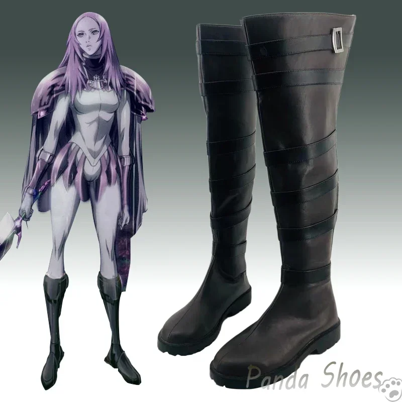 Anime Claymore Inili Cosplay Schoenen Anime Game Cos Comic Cosplay Kostuum Prop Schoenen voor Con Halloween Party