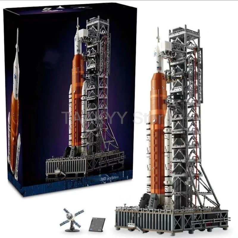 New 3601Pcs Artemis Space Launch System Building Block Mars Exploration Model Bricks Toys for Kids Adult Gifts 10341