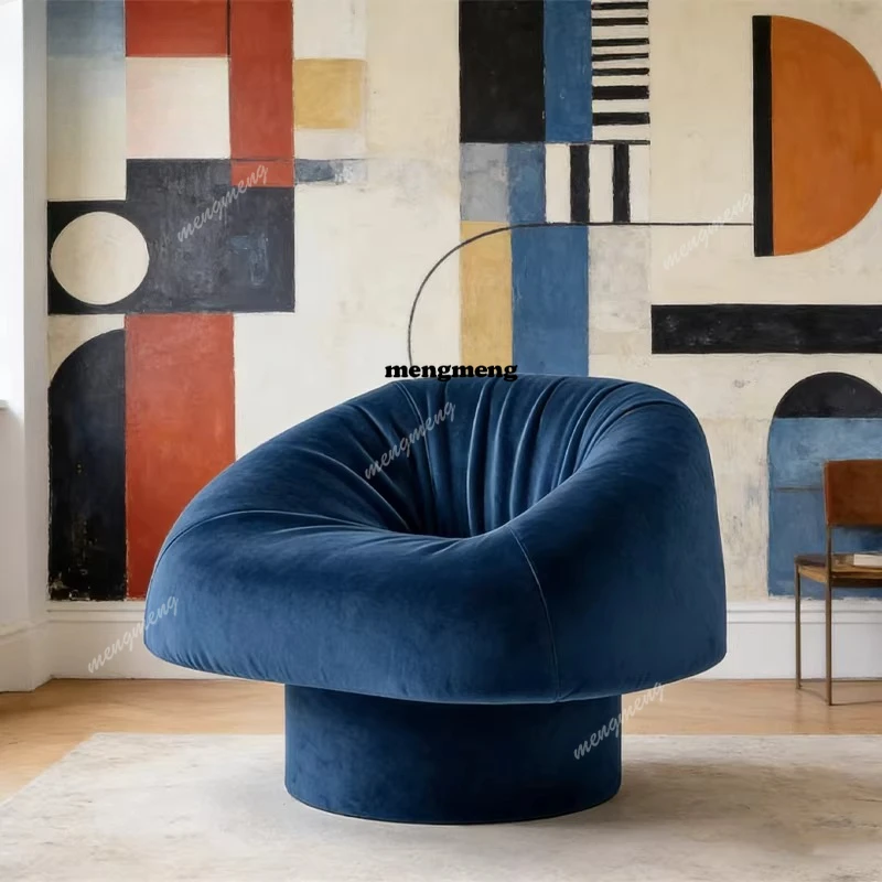 

Nordic designer styling sofa chair living room balcony versatile single leisure sofa chair hall reception chair