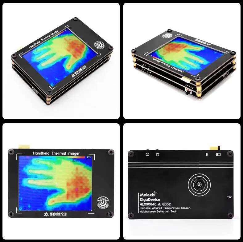 3.2 inch Digital Infrared Thermal Imager -40-300℃ Measurement Temperature Sensor Infrared Imager Handheld Thermal Imaging Camera