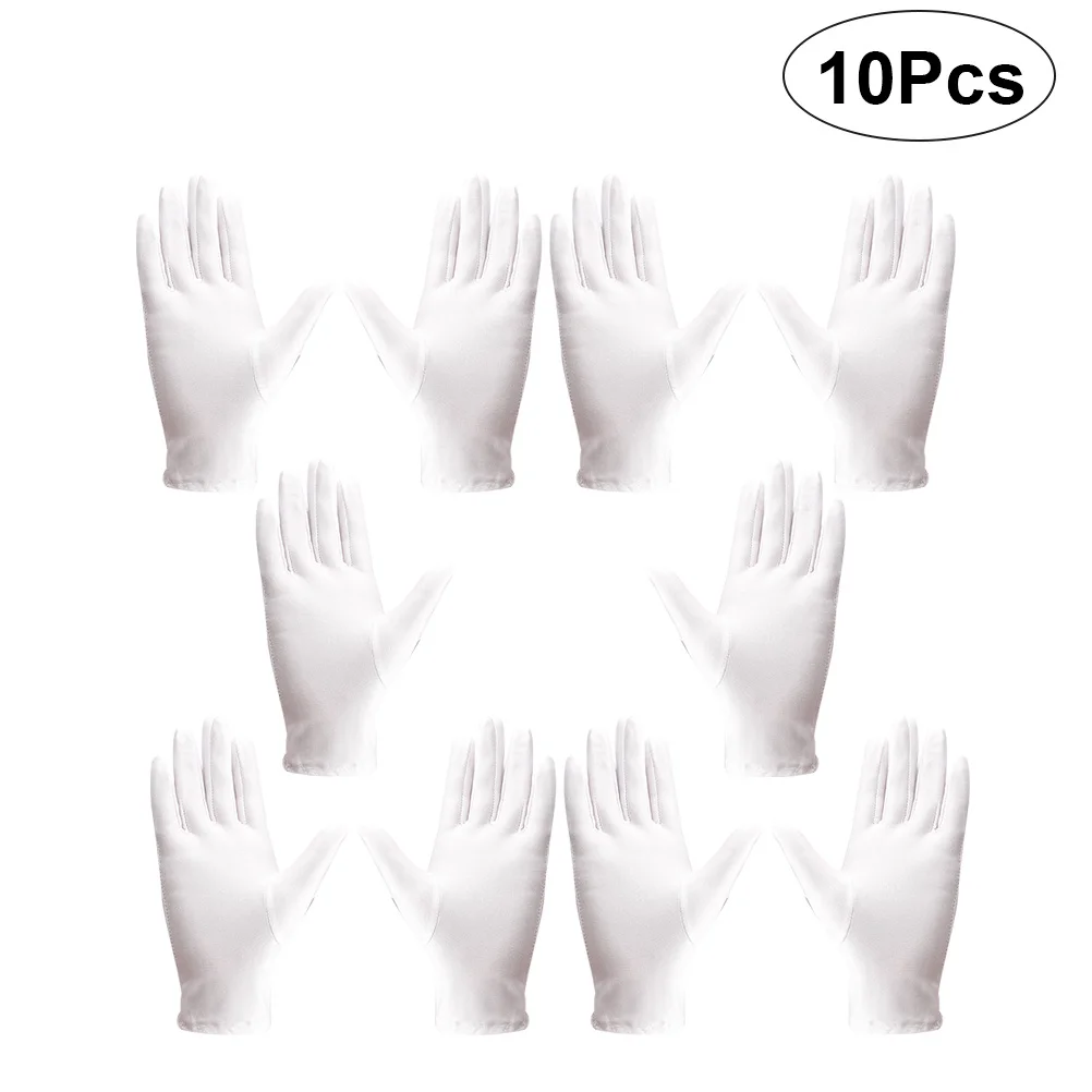 5 أزواج من قفازات المجوهرات الفاخرة القابلة للتمدد والمريحة لفحص آداب التعامل مع المواد والتصوير الفوتوغرافي الفني #4