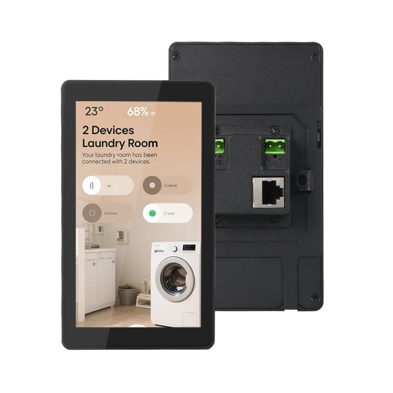 5.5'' Touch Panel RK3576s Octa Core Android 14 WiFi Tablet Smart Home Control Dashboard 4+32GB HMI Solution for Home Automation