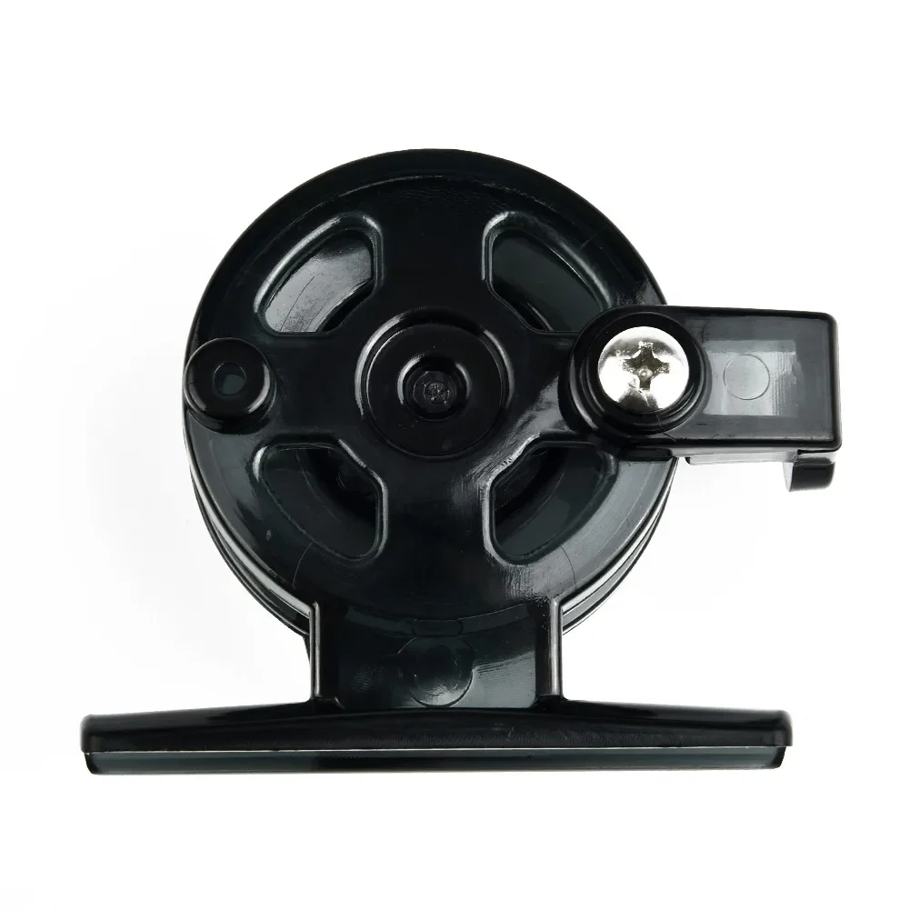 

High Quality Fishing Reel Flywheel Fly Fishing Reel Portable Reel Reservoir Pond River Stream Tackle Gear Black